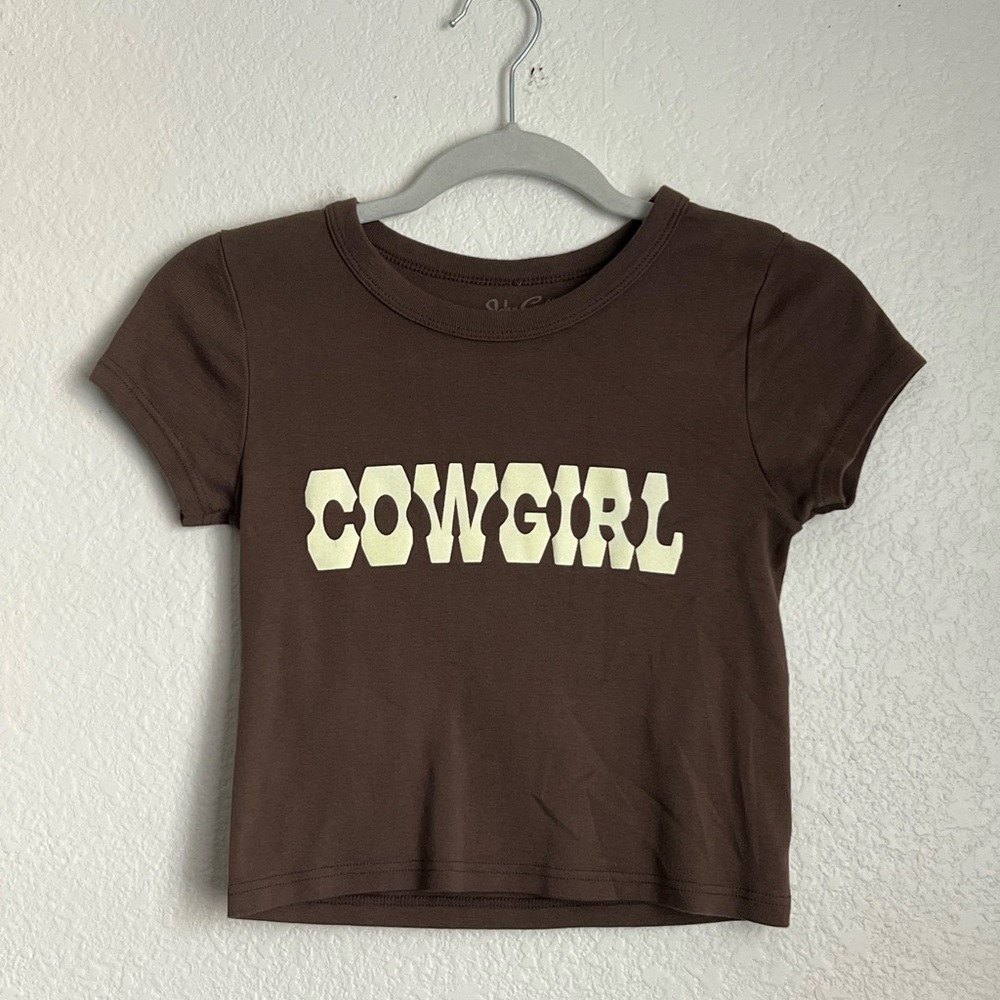 John golt cowgirl western baby tee
